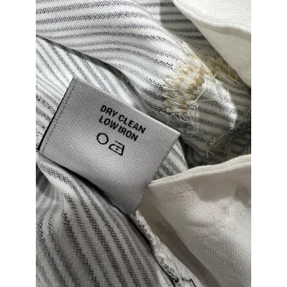 PER SE by Carlisle Stephanie Pants embellished Striped *No Size Label*